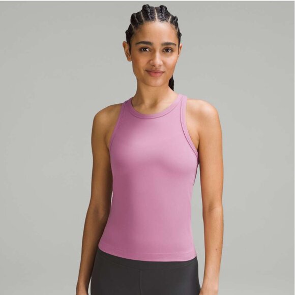 lululemon athletica Tops - Lululemon Align Waist-Length Racerback Tank Top Velvet Dust